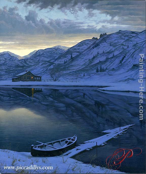 Mountain Pond painting - Alexei Butirskiy Mountain Pond art painting Mountain Pond painting - Alexei Butirskiy Mountain Pond art painting